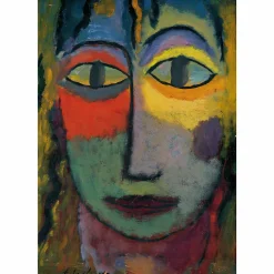 Affiche Alexei von Jawlensky - Tête de femme "Méduse"