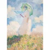 Clearance Affiche Claude Monet - Femme à l'ombrelle tournée vers la gauche, 1886 Affiches Et Reproductions