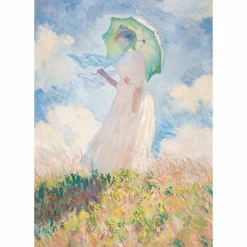 Clearance Affiche Claude Monet - Femme à l'ombrelle tournée vers la gauche, 1886 Affiches Et Reproductions