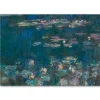 Hot Affiche Claude Monet - Nymphéas, Reflets verts, entre 1914 et 1926 Affiches Et Reproductions