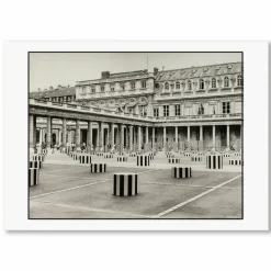 Hot Affiche Daniel Buren - Les colonnes de Daniel Buren Affiches Et Reproductions