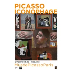 Affiche de l'exposition - Picasso Iconophage - 40x60 cm