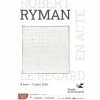 Affiche de l'exposition - Robert Ryman, Le regard en acte - 40x60 cm Affiches Et Reproductions