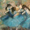 Sale Affiche Edgar Degas - Danseuses bleues Affiches Et Reproductions