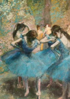 Sale Affiche Edgar Degas - Danseuses bleues Affiches Et Reproductions