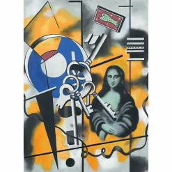 Affiche Fernand Léger - La Joconde aux clés, 1930 - 50x70cm