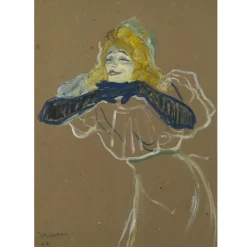 Affiche Lautrec Yvette Guilbert