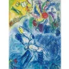 Affiche Marc Chagall - La Création de l'homme