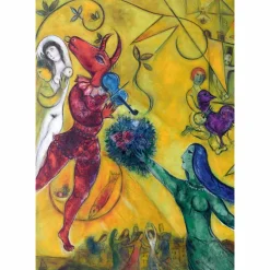 Affiche Marc Chagall - La Danse - 50 x 70 cm
