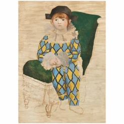 Affiche Pablo Picasso - Paul en Arlequin, 1924 Affiches Et Reproductions