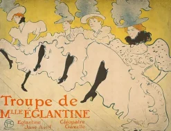 Outlet Affiche : Troupe de Mademoiselle Eglantine (toiles encadrées) Toiles Encadrées|Toiles Sur Châssis