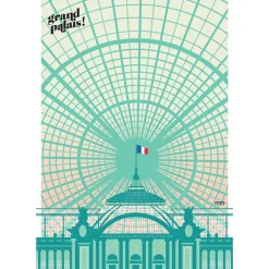 Discount Affiche 50x70cm - Grand Palais! par Vahram Muratyan Affiches Et Reproductions