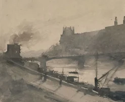 Online Album des vues de Paris, le Louvre et le pont du Carrousel (toiles sur châssis) Toiles Sur Châssis|Panneaux Aluminium
