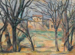 Arbres et maisons (panneaux aluminium)