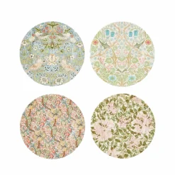 Hot 4 Assiettes dessert en porcelaine Morris & Co - 20 cm Art De La Table