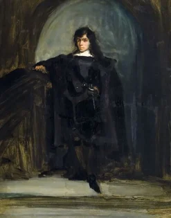 Autoportrait en Ravenswood ou en Hamlet (affiches d'art encadrées)