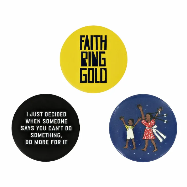 Hot Badge Faith Ringgold Pin'S