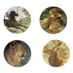Badge Rosa Bonheur - Tête de lion