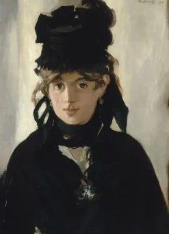 New Berthe Morisot au bouquet de violettes (panneaux aluminium) Panneaux Aluminium|Affiches D'Art