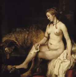 Bethsabée au bain (panneaux aluminium)