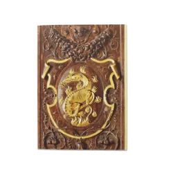 Outlet Bloc-notes Château de Fontainebleau - Panneau de lambris au motif de la Salamandre - A5 Cahiers Et Carnets