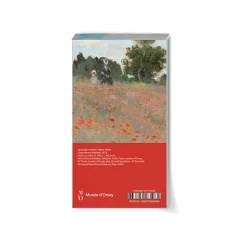 Hot Bloc notes Claude Monet - Coquelicots, 1873 Cahiers Et Carnets