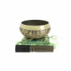 Clearance Bol chantant Tibétain avec Symboles - Noir 10 cm Art De La Maison