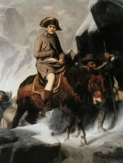 Bonaparte franchissant les Alpes (toiles sans cadre)