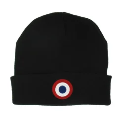 Bonnet Cocarde Noir