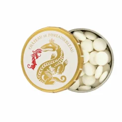 Boîte de bonbons saveur menthe - Salamandre - Château de Fontainebleau