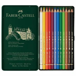 Boîte de 12 crayons de couleur Polychromos - Faber-Castell