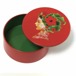 Online Boîte ronde en métal Lotus - Gangzaï Design|Art De La Maison