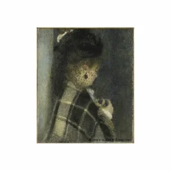 Hot Boucles d'oreilles Auguste Renoir - Jeune Femme à la voilette - Oreilles percées Boucles D'Oreilles