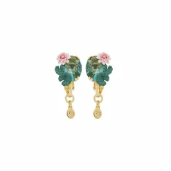 Boucles d'oreilles clips Nymphéas - Les Néréides X musée d'Orsay