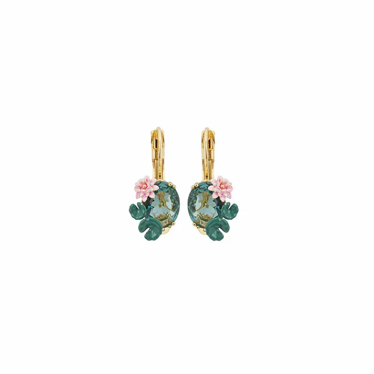 Best Boucles d'oreilles dormeuses Nymphéas - Les Néréides X musée d'Orsay Boucles D'Oreilles