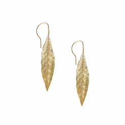 Boucles d'oreilles Feuille de laurier