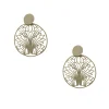 Boucles d'oreilles Feuilles d'acanthe