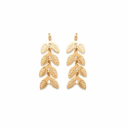 Best Boucles d'oreilles Feuilles de laurier Boucles D'Oreilles