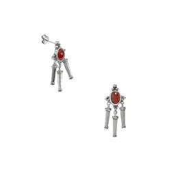 Boucles d'oreilles grecques à pendeloques