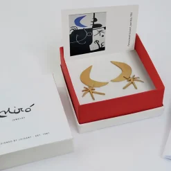 Online Boucles d'oreilles Joan Miró Lune et étoile Boucles D'Oreilles