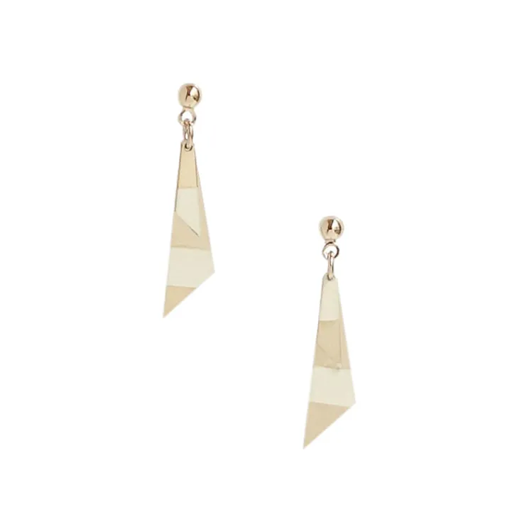 Sale Boucles d'oreilles Pépites - Blanc Boucles D'Oreilles