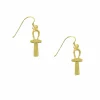 New Boucles d'oreilles Signe de vie - Plaqué or Boucles D'Oreilles