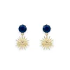 Boucles d'oreilles Soleil Dormeuses - Les Néréides Boucles D'Oreilles