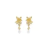 Best Boucles d'oreilles à tiges fleur de lys - Les Néréides Boucles D'Oreilles