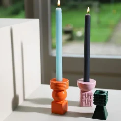 Bougeoir Stack Vert - Ø 5 cm