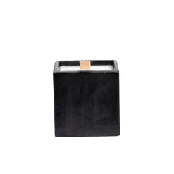 Discount Bougie Cube - Béton Anthracite 250g Senteurs