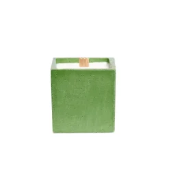 Sale Bougie Cube - Béton Vert - Fleur d'oranger Art De La Maison