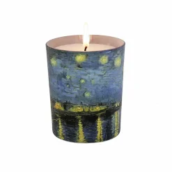 Clearance Bougie parfumée Fleur de coton Vincent van Gogh - La Nuit étoilée, 1888 Senteurs