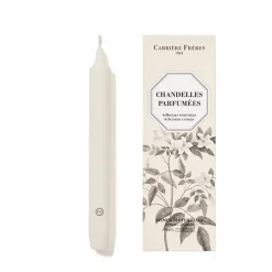 6 Bougies parfumées Jasmin - Carrière Frères
