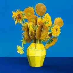 Bouquet Pop-up en papier Vincent van Gogh - Tournesols